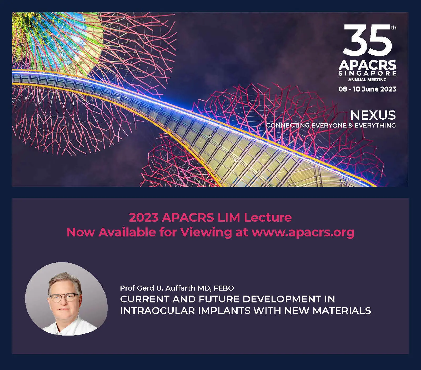 APACRS LIM Lecture - Featured image