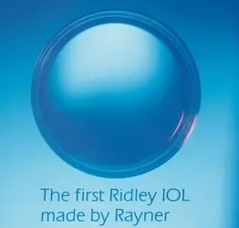 How was the Ridley-Rayner IOL made?