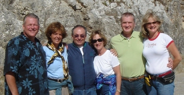 September 2005: left to right: Dick and Jaci Lindstrom, Howard and Vicky Fine, David and Ann Apple. September 2005: left to right: Dick and Jaci Lindstrom, Howard and Vicky Fine, David and Ann Apple.