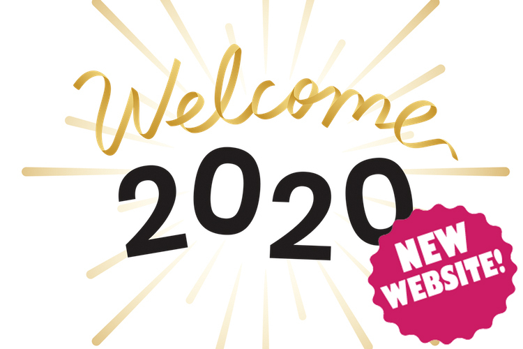 Welcome 2020: New website
