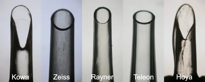 Example of microscopical postoperative HeiScore grading of injector nozzles.